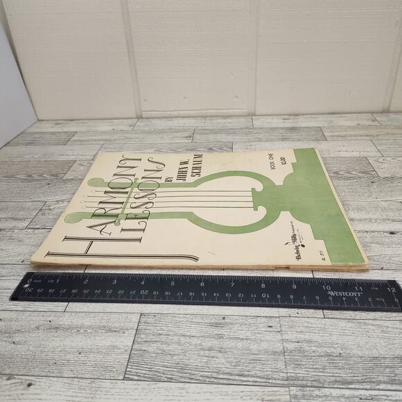 Harmon Lessons by John Schaum 1949 USED and written in QUAINT - Picture 10 of 12